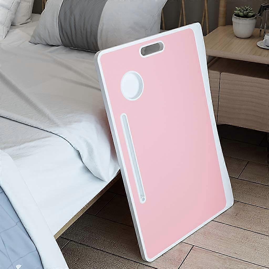 Adjustable Folding Computer Desk with Steel Frame, Window Sill and Bed Use, Density Board  (Color C)