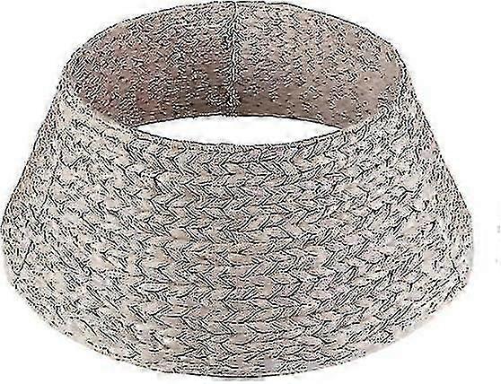 Κολάρο Χριστουγεννιάτικου Δέντρου/Φούστα Χριστουγεννιάτικου Δέντρου Σε Υάκινθο Νερού Φυσικού Χρώματος - 60 Cm