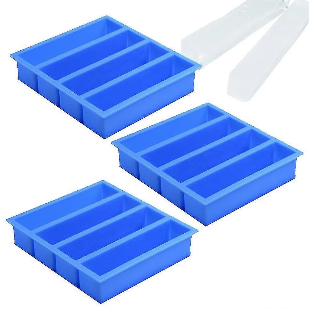 Silicone Ice Cube Trays For Water Bottles Ice Cube Mold 12 Cavity, Easy Release Long Ice Cube Sticks