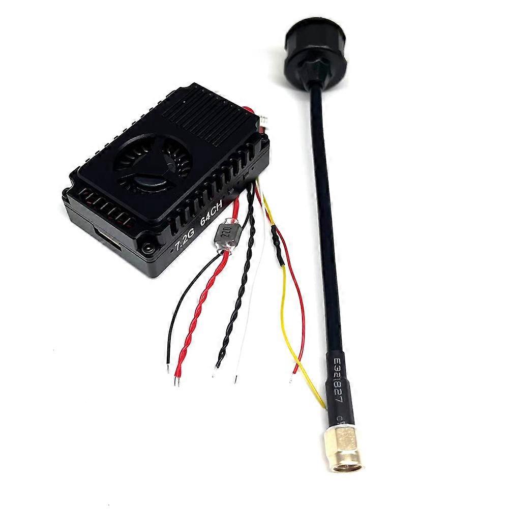 Long Range FPV Drone Video Transmitter Kit 6.1-7.2g 5W 64 Channels VTX FPV