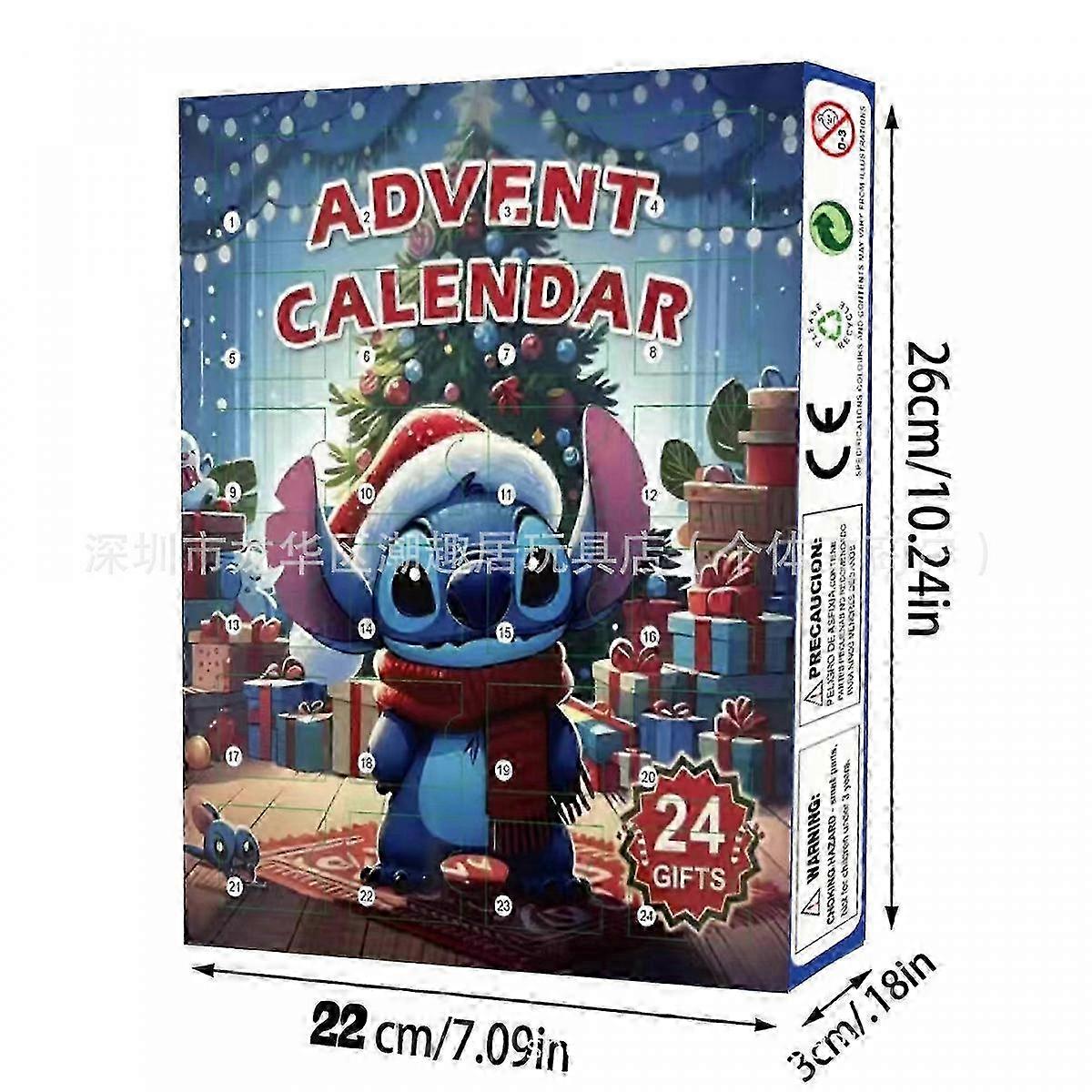 2025 Advent Calendar for Stitch with 24 Mystery Ornaments