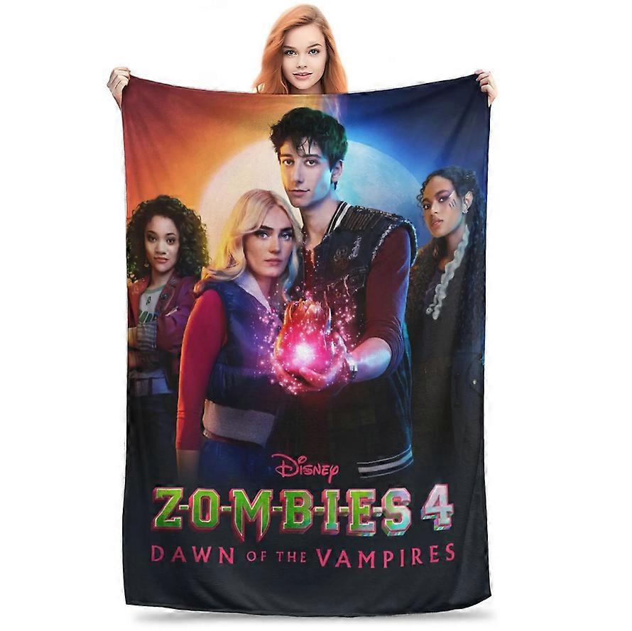 Zombies 4 Dawn of the Vampires Blanket Throw Bed Sofa Warm Soft Blanket Flannel
