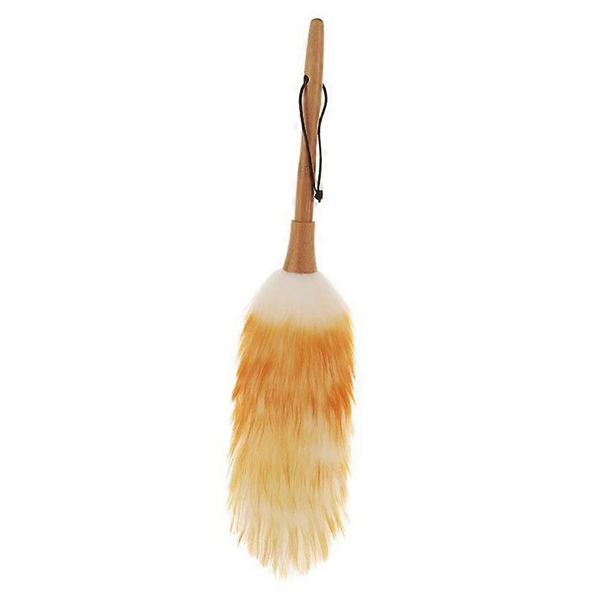 Anti-Static Wool Brush Duster Blinds Kitchen Keyboard Dust 48cm