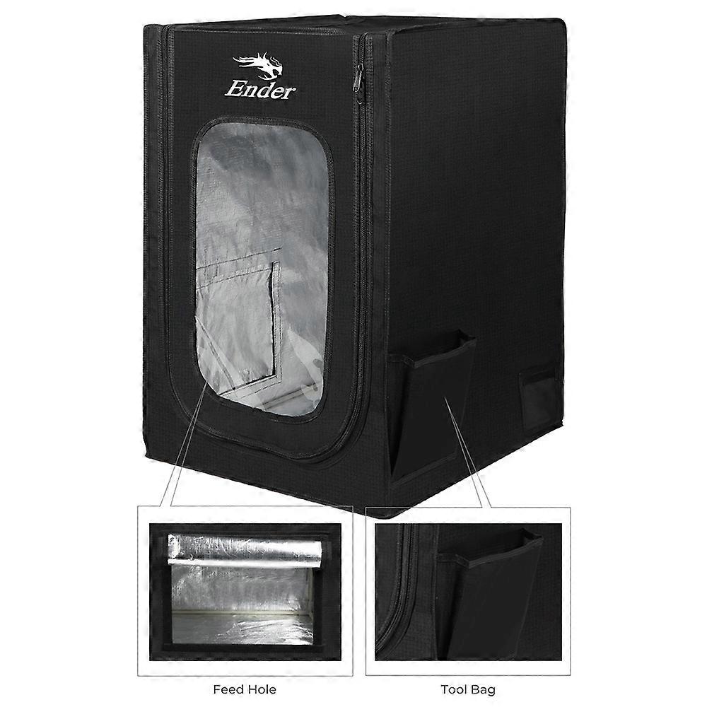 3D-Drucker-Gehäuseschutzabdeckung Feuerfeste Wärmeerhaltung Flammhemmend mit Abluftventilator i