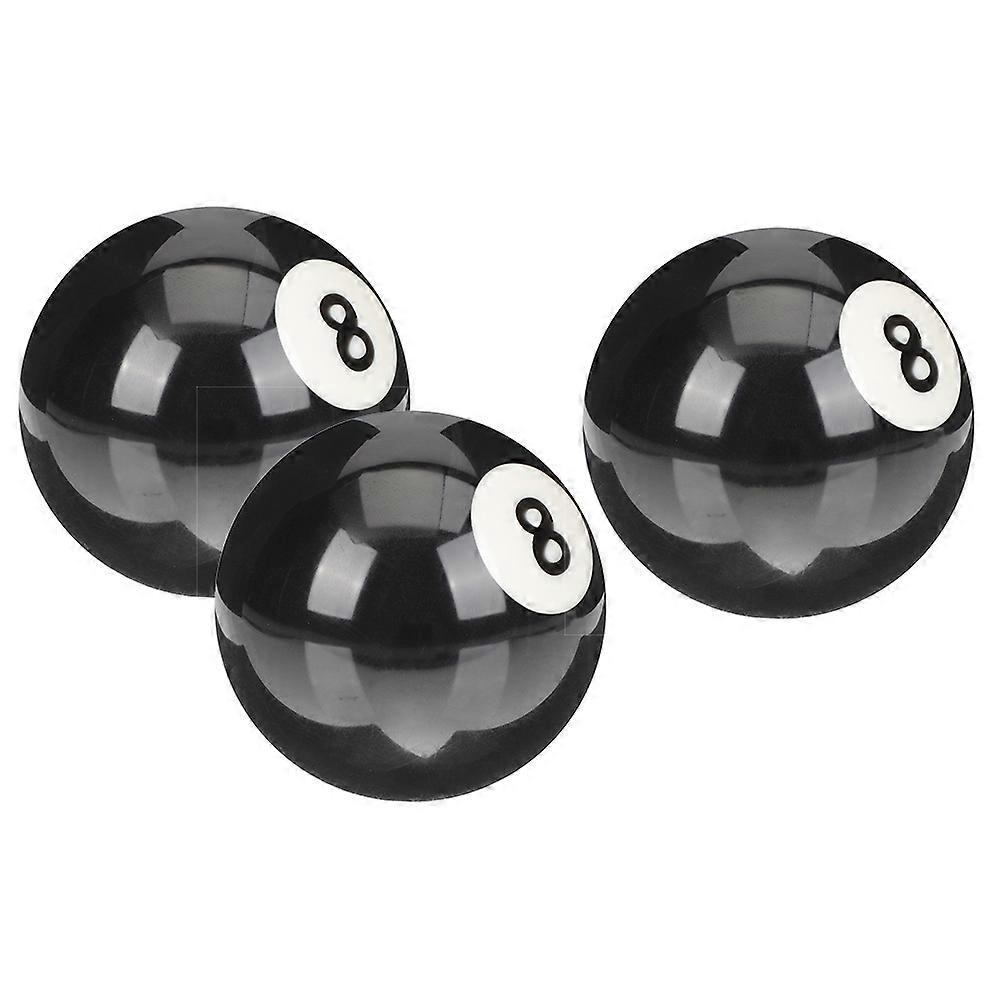 9Pcs Resin Billiard Ball Cue Ball for Playing Black Pool Table Balls