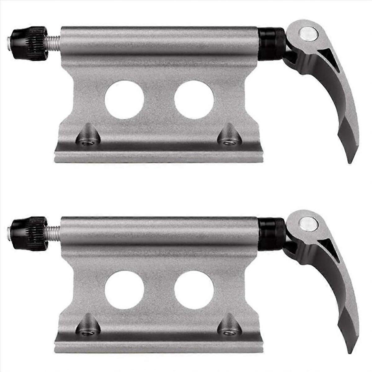 2X Bicycle Fork Mount Bike Block Fork Mount Front Wheel Fork Fixing Holder Cycling Fork Rack Accesso