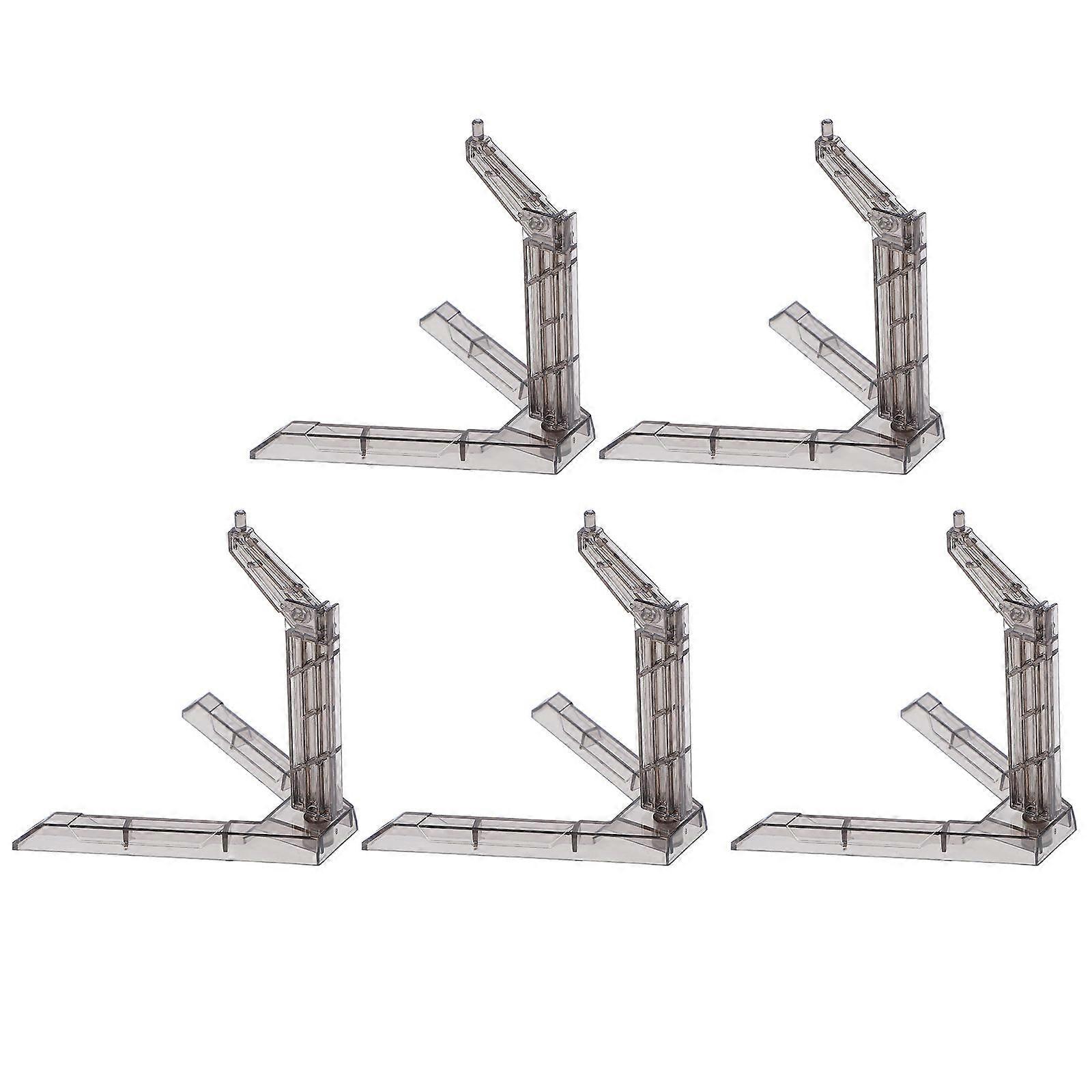 Toy Stand Black Plastic for Secure Display 15Pcs Action Figure Display Holder