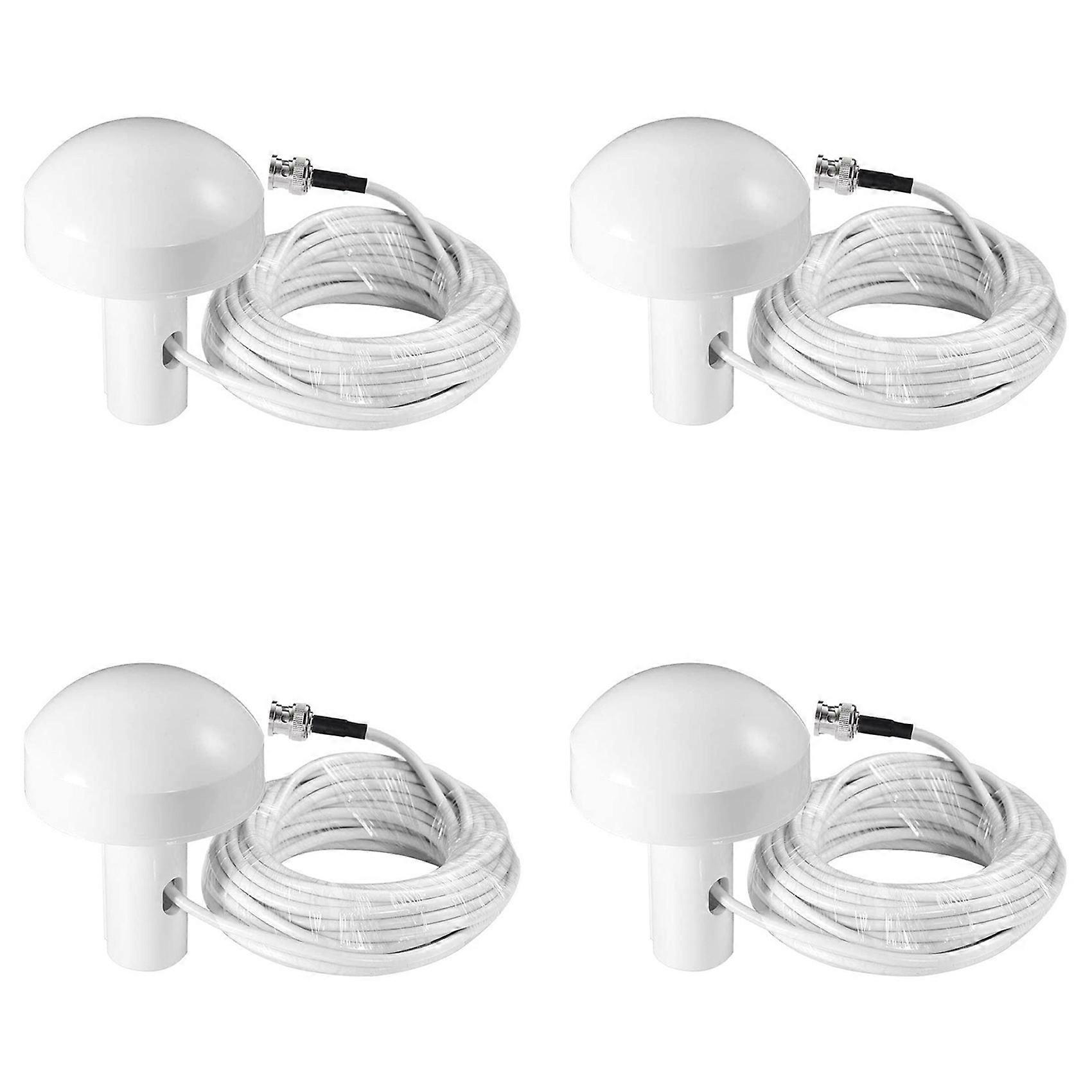 4X Ship GPS Active Marine Navigation Antenna 10M BNC Male Plug Connector
