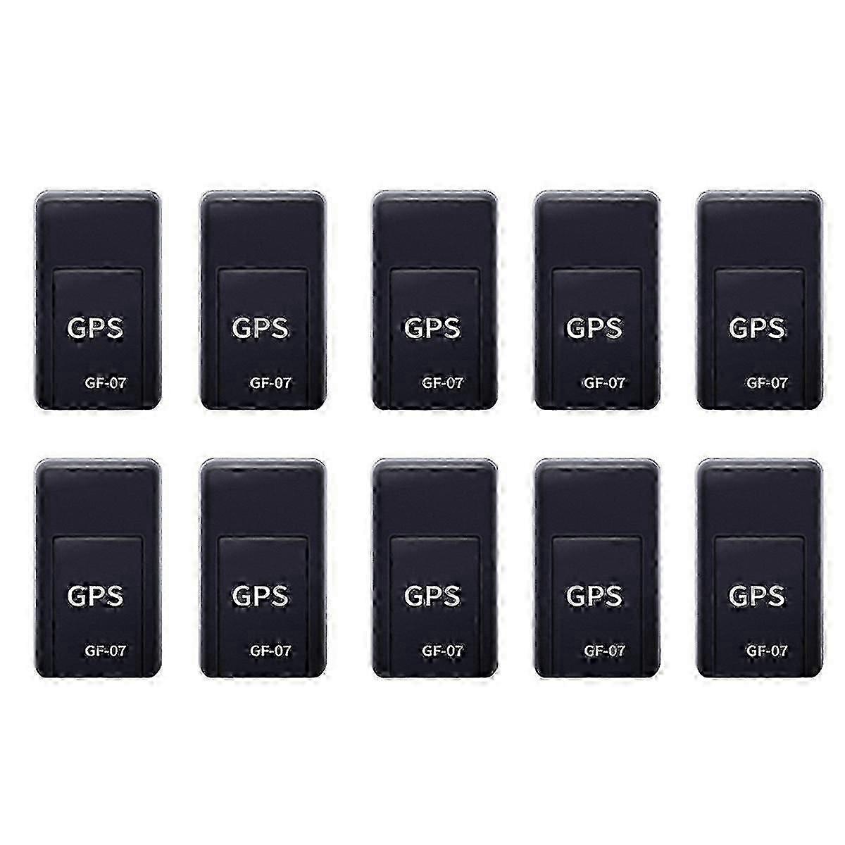 10 Pack GF07 Mini Magnetic GPS Trackers for Real Time Vehicle Location Tracking Monitor for Assets