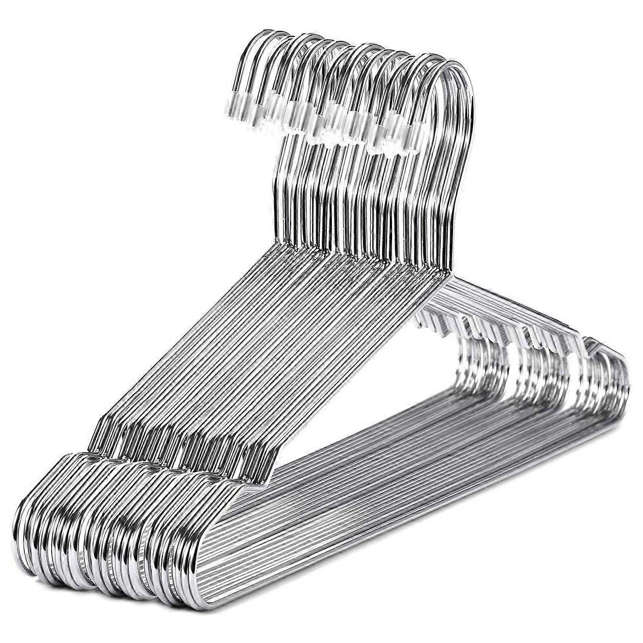 Κρεμάστρες Ανοξείδωτες 40 cm 20Pcs Κρεμάστρες για Ρούχα Standard