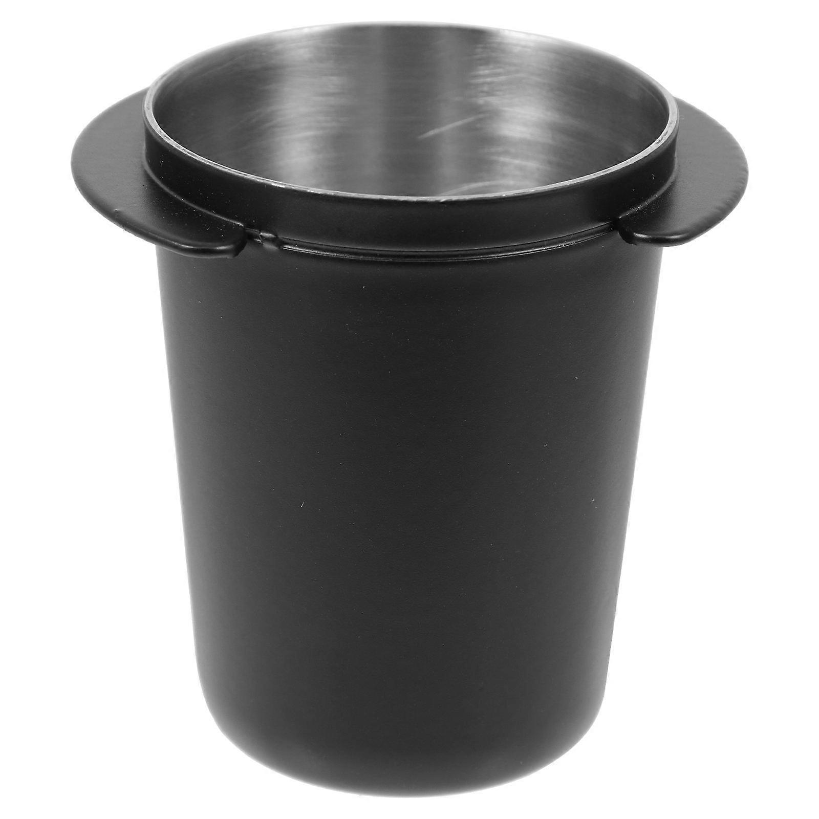 Coffee Powder Receiving Cup for Storing Practical Stainless Steel 2Pcs