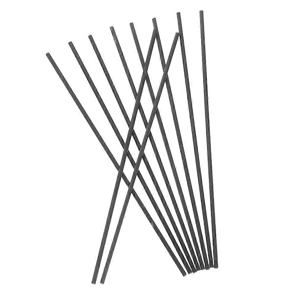 Black Graphite Conductive Rods for Electrolysis 10Pcs Durable High Purity