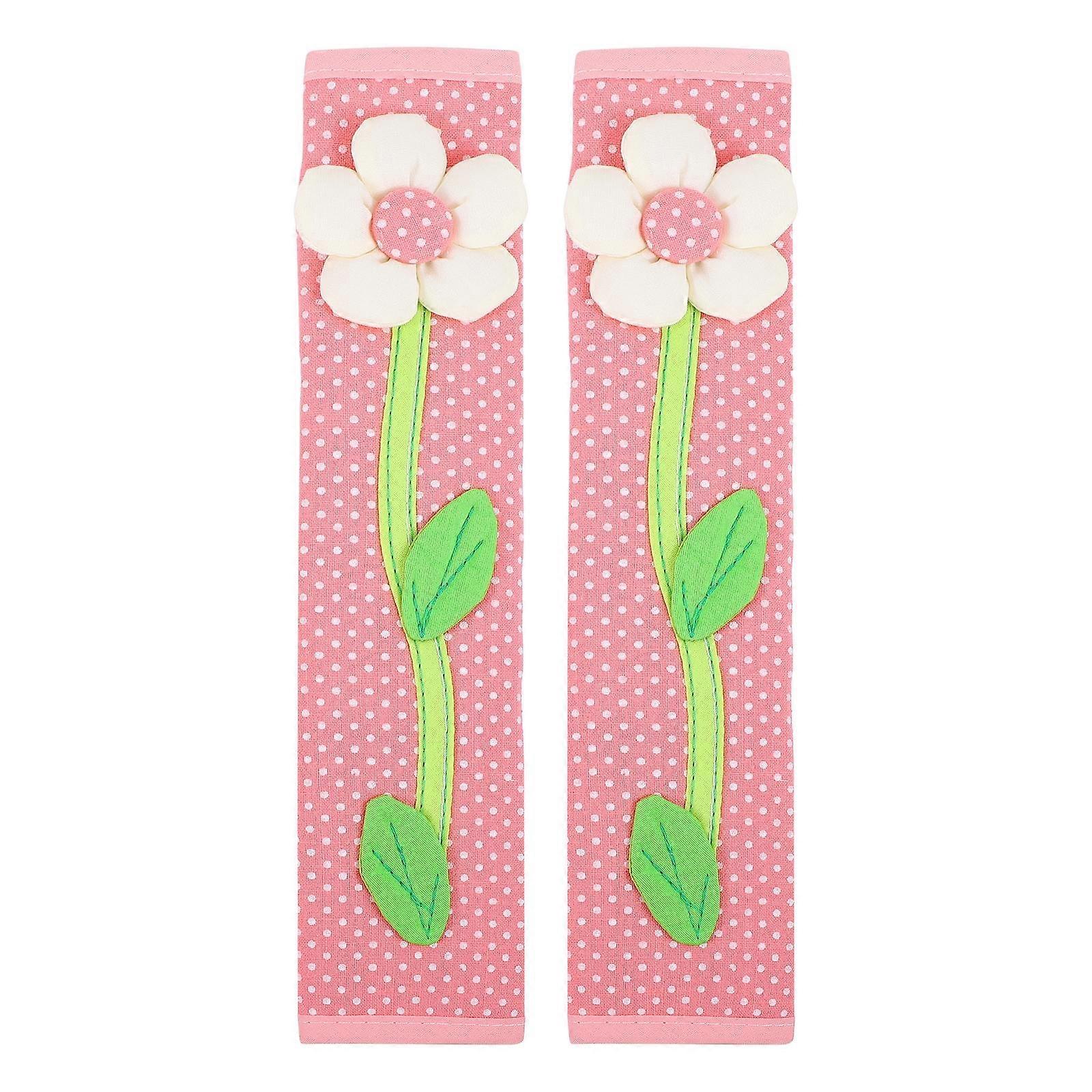 Fridge Handle Covers Durable Protector for Home Use 6Pcs Pink