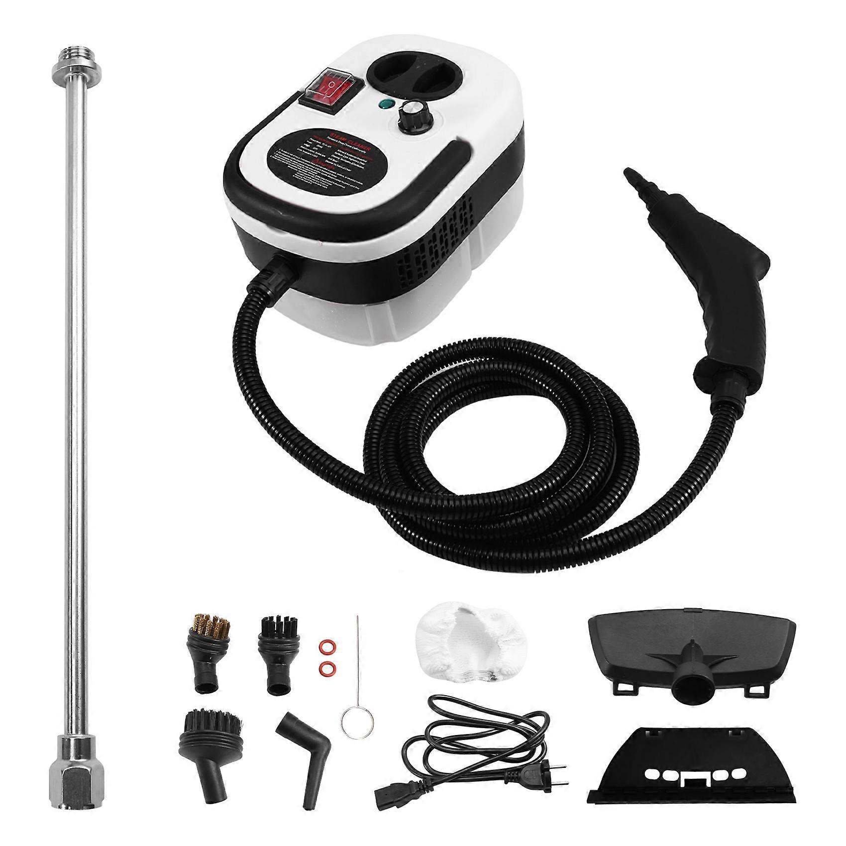 2500W Steam Cleaner High Temperature Pressure Washer Steam Cleaning Machine for AirConditioning Kitchen Hood 1200ml (EU)