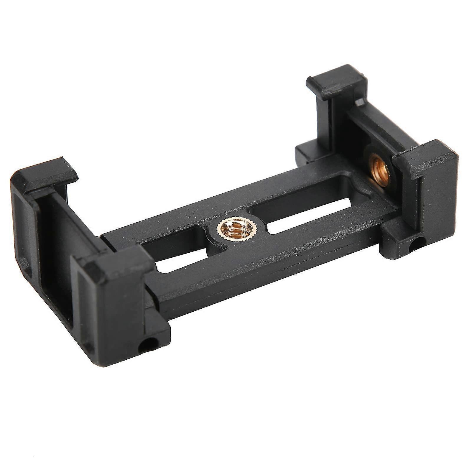 Universal Phone Tripod Mount with Hot Shoe, Dual Mounting Options, Secure NonSlip Grip Clamp