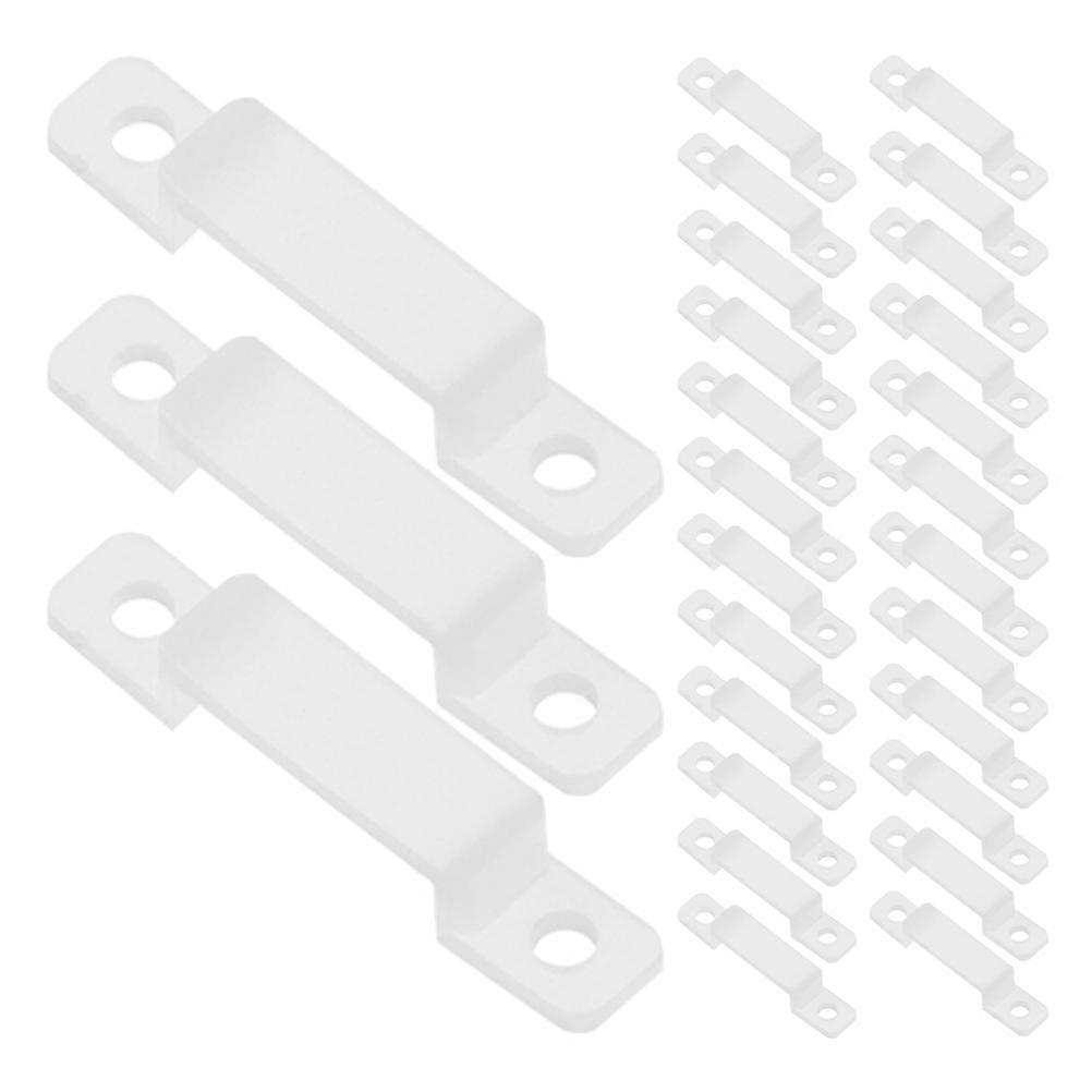 100pcs Light Strip Clips Buckles Fixing Clamps