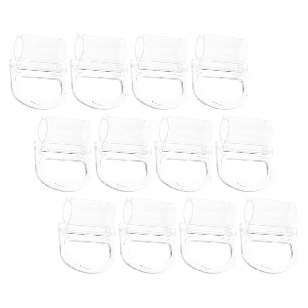 Window Shade Pulls Roller Shade Pulls for 12Pcs Transparent Handles