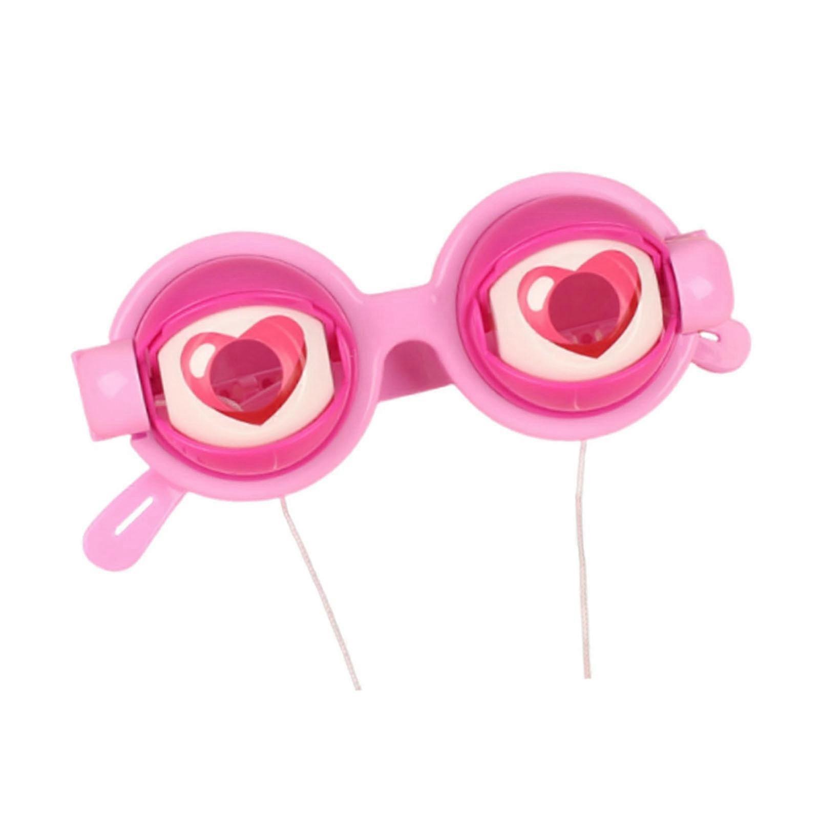 Crazy Winking Googly Glasses - Pull-String Blinking Action - for Kids Party Stage Performance Prop