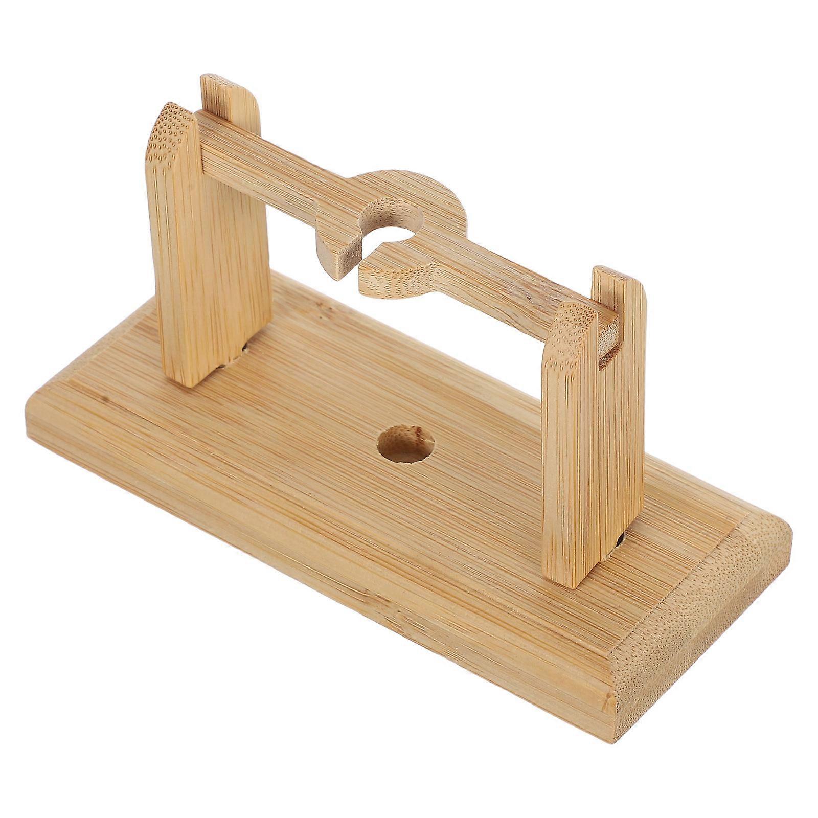 Japanese Fan Holder Folding Fan Stand Rack for Display Bamboo