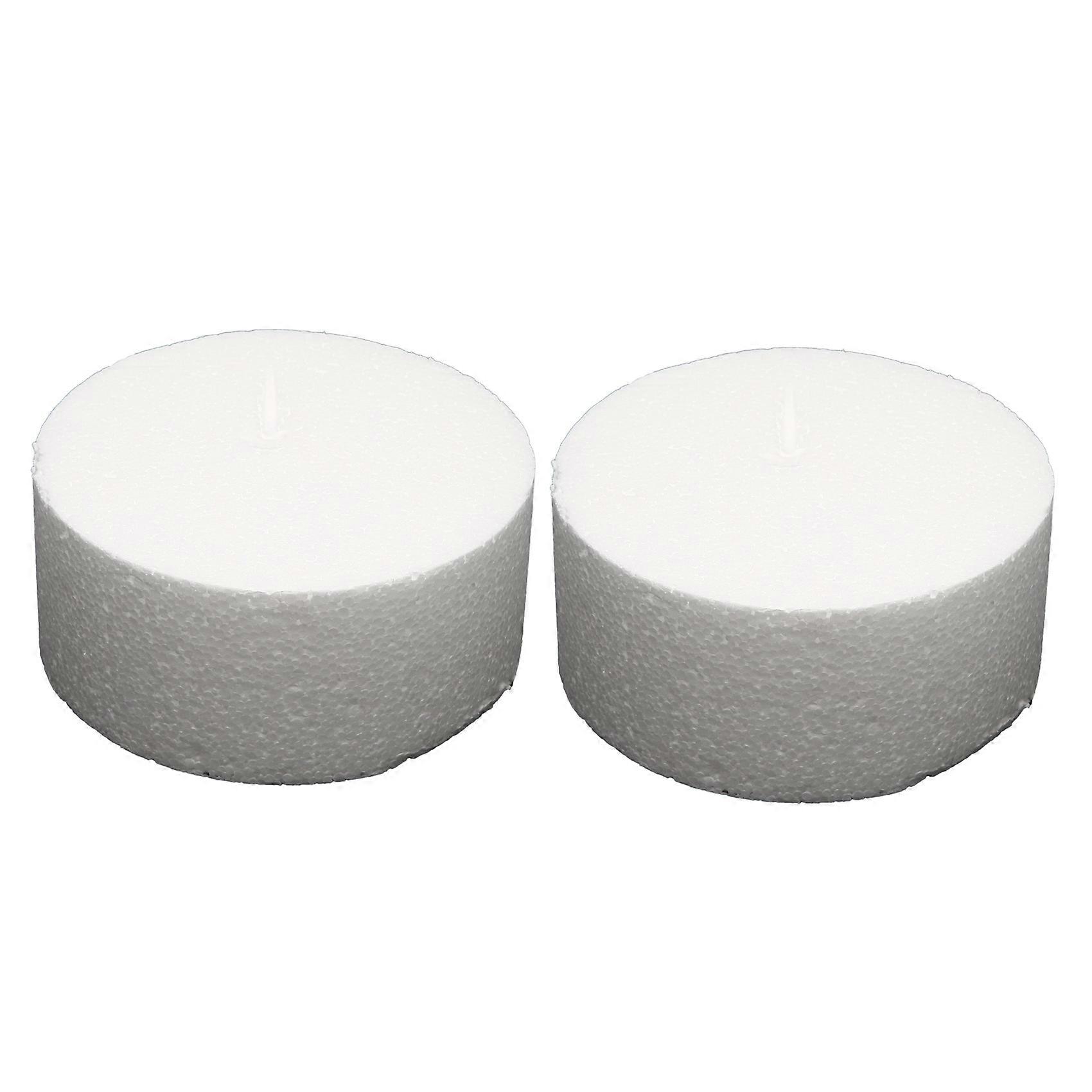 2X Round Styrofoam Cake Dummy (6 Inch)