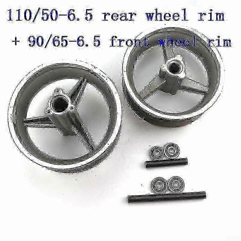 Juego de llantas de aleación de repuesto de 6,5 pulgadas para minimotos Dirt Bike E (modelos 47cc y 49cc)