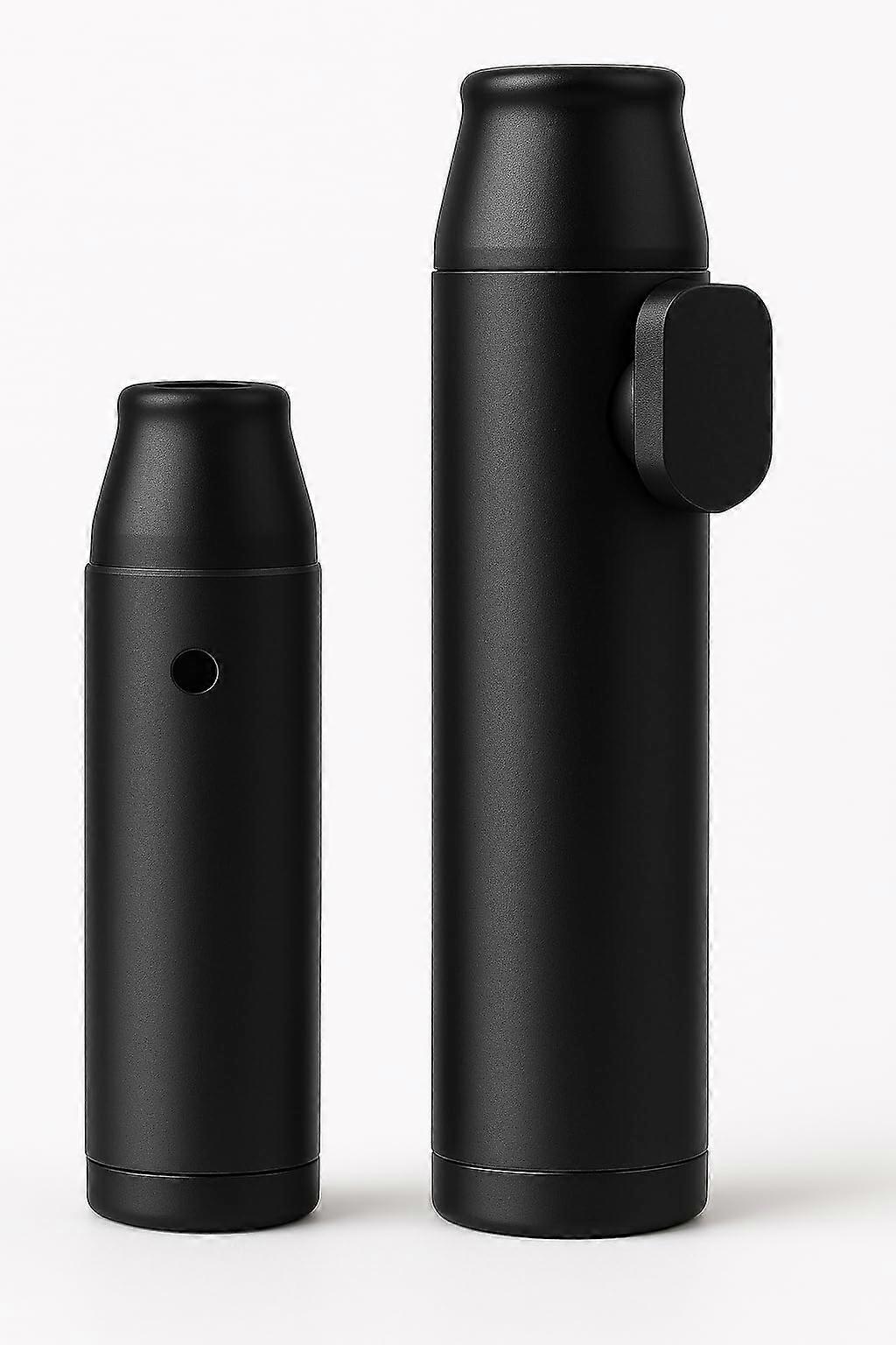 Spice Dispenser Set 2Pcs Bullet Style L and XL Durable Aluminum with Secure TwistLock for Travel