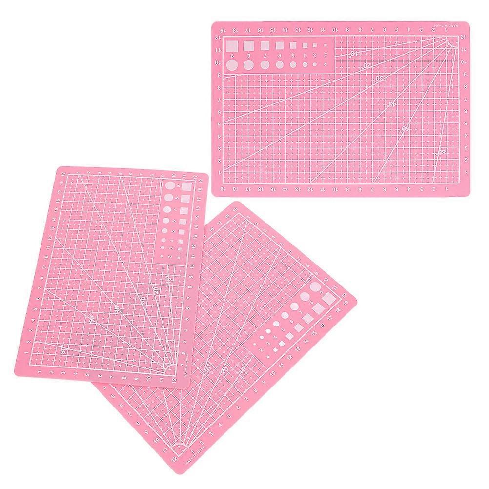 Pink DualSided Cutting Mat for Sewing Crafted from Durable ABS Material with Precise 17.5x12 Inches
