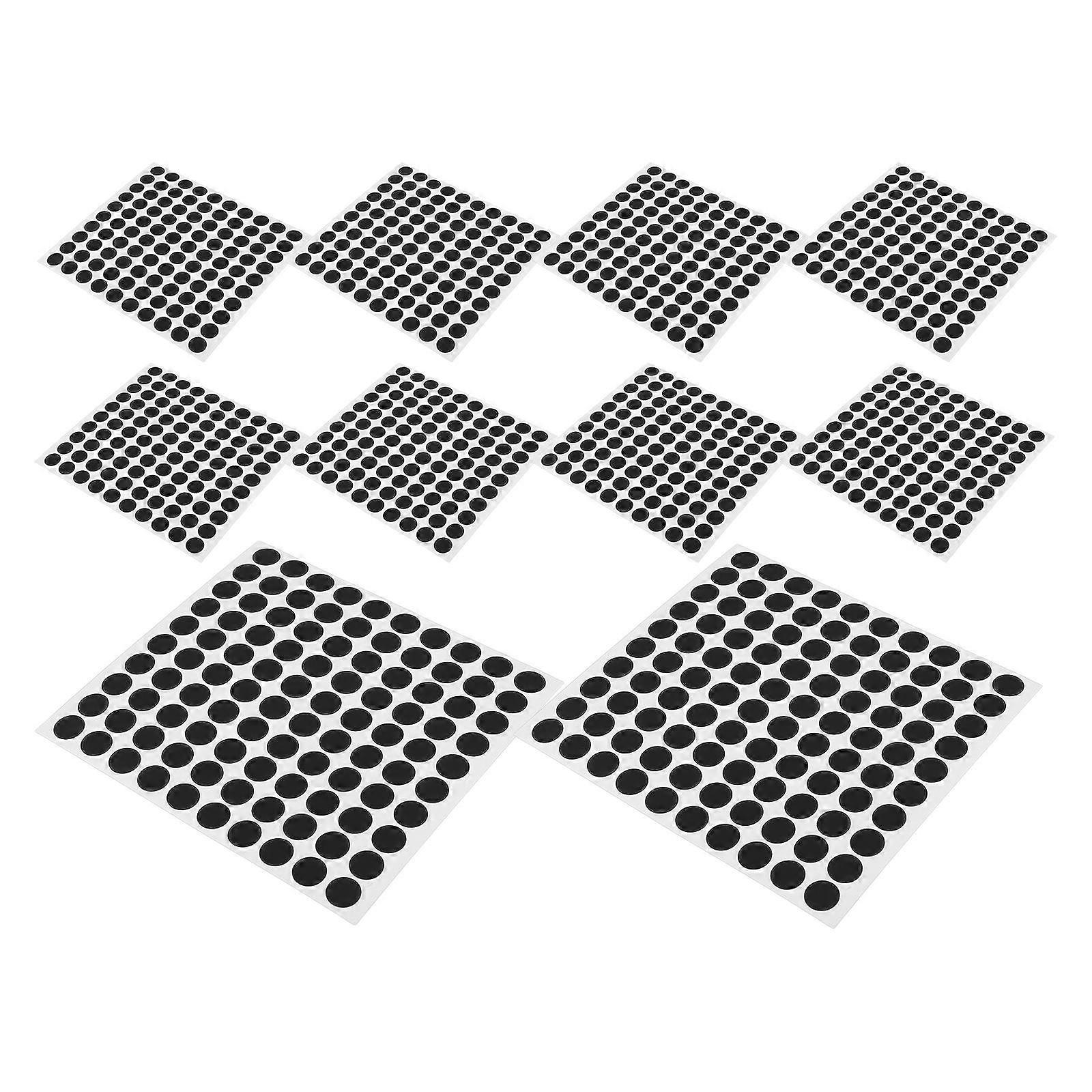 Light Blocking Stickers LED for Electronics and Sleep 10 Sheets Black