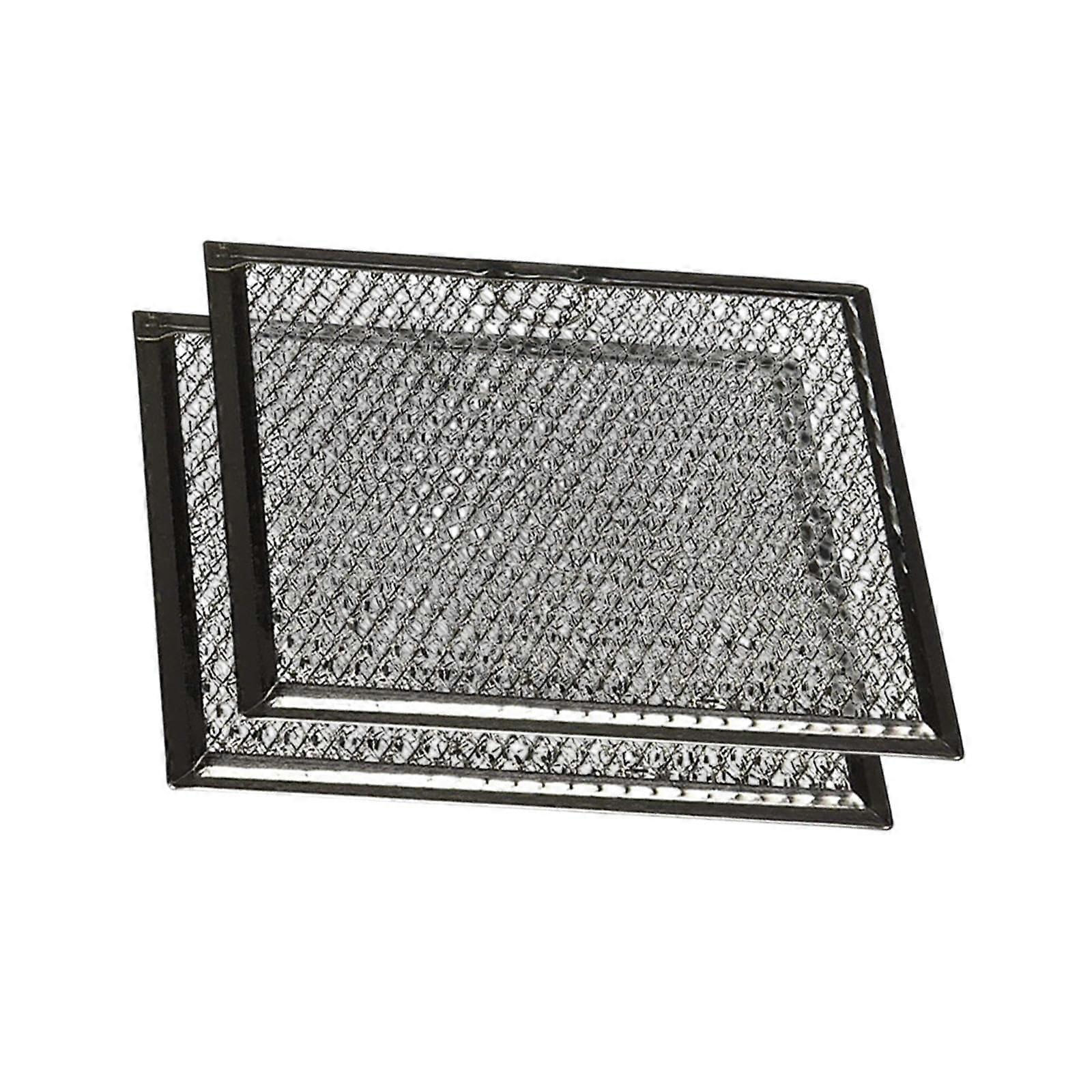 2Pcs Microwave Grease Filter Mesh Screen for Over the Range Oven Vent Hood Replacement
