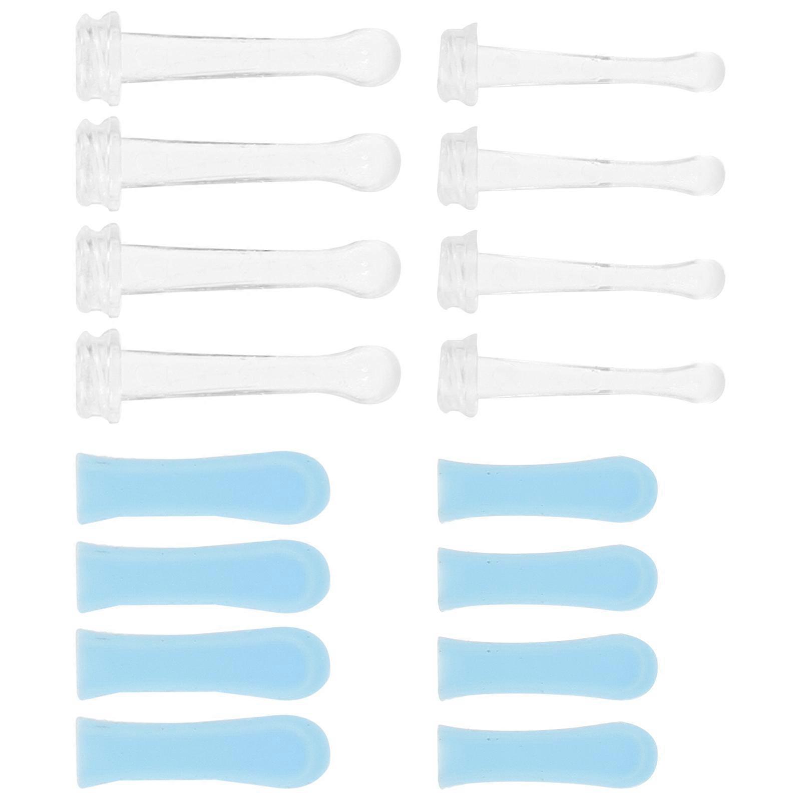 Silicone Ear Spoon for Earwax Cleaning 1Set Visible Transparent Replacement