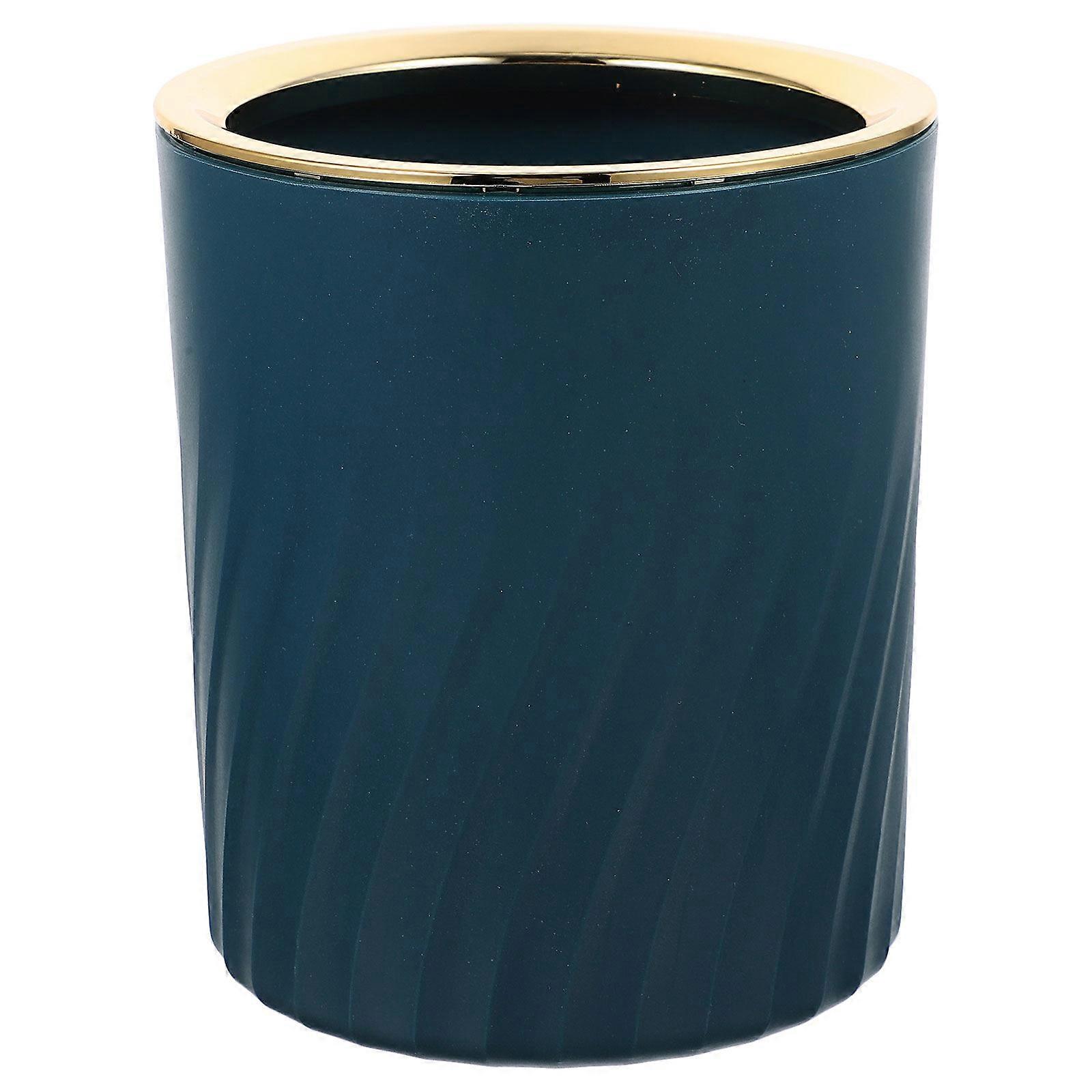 Office Trash Bin Pressing Wastebasket for Storage Convenient Small Garbage Can