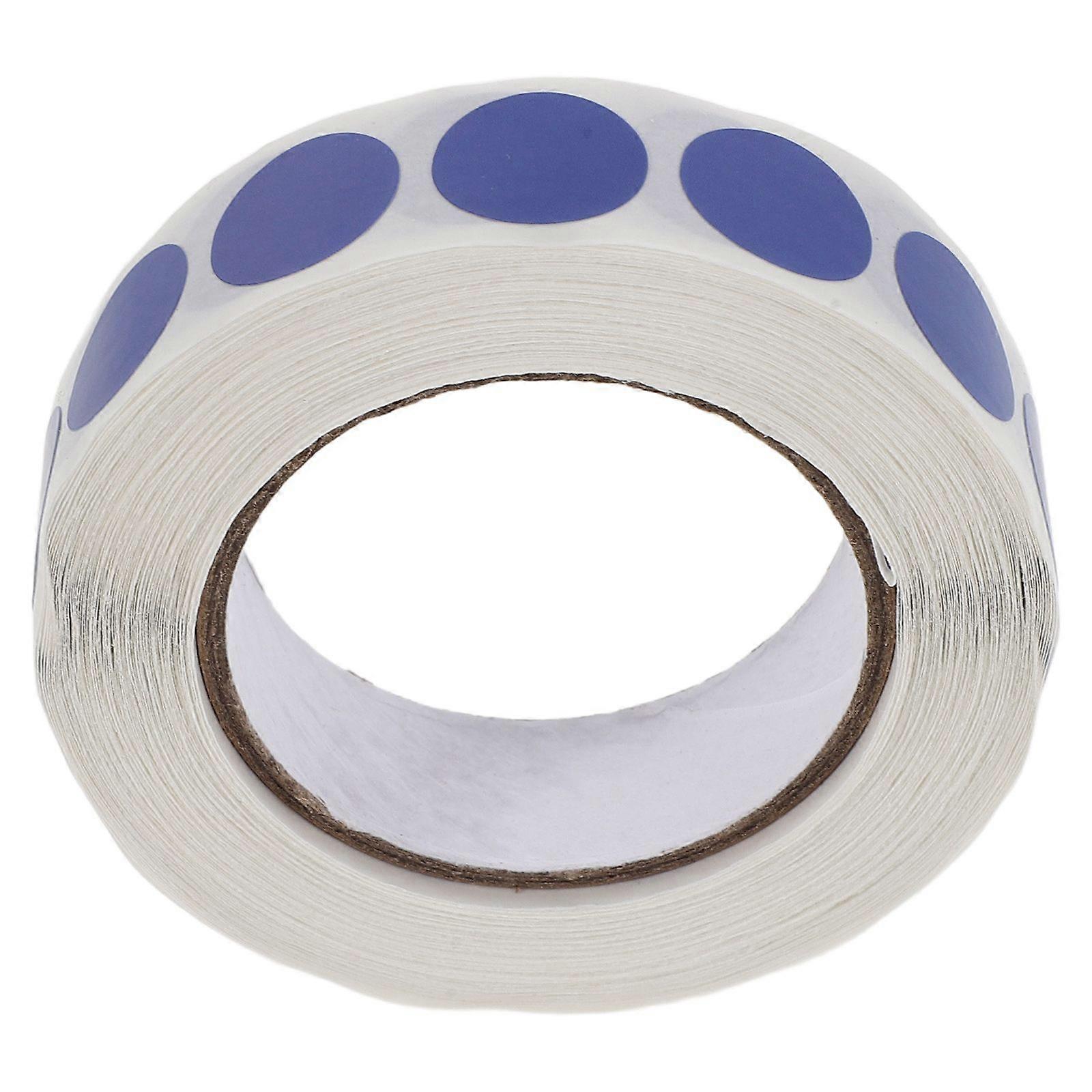 3000pcs Color Coding Dots - Self-Adhesive Round Stickers Removable Colored Dot Labels for File Folder Organization Office Supplies Classification Blue