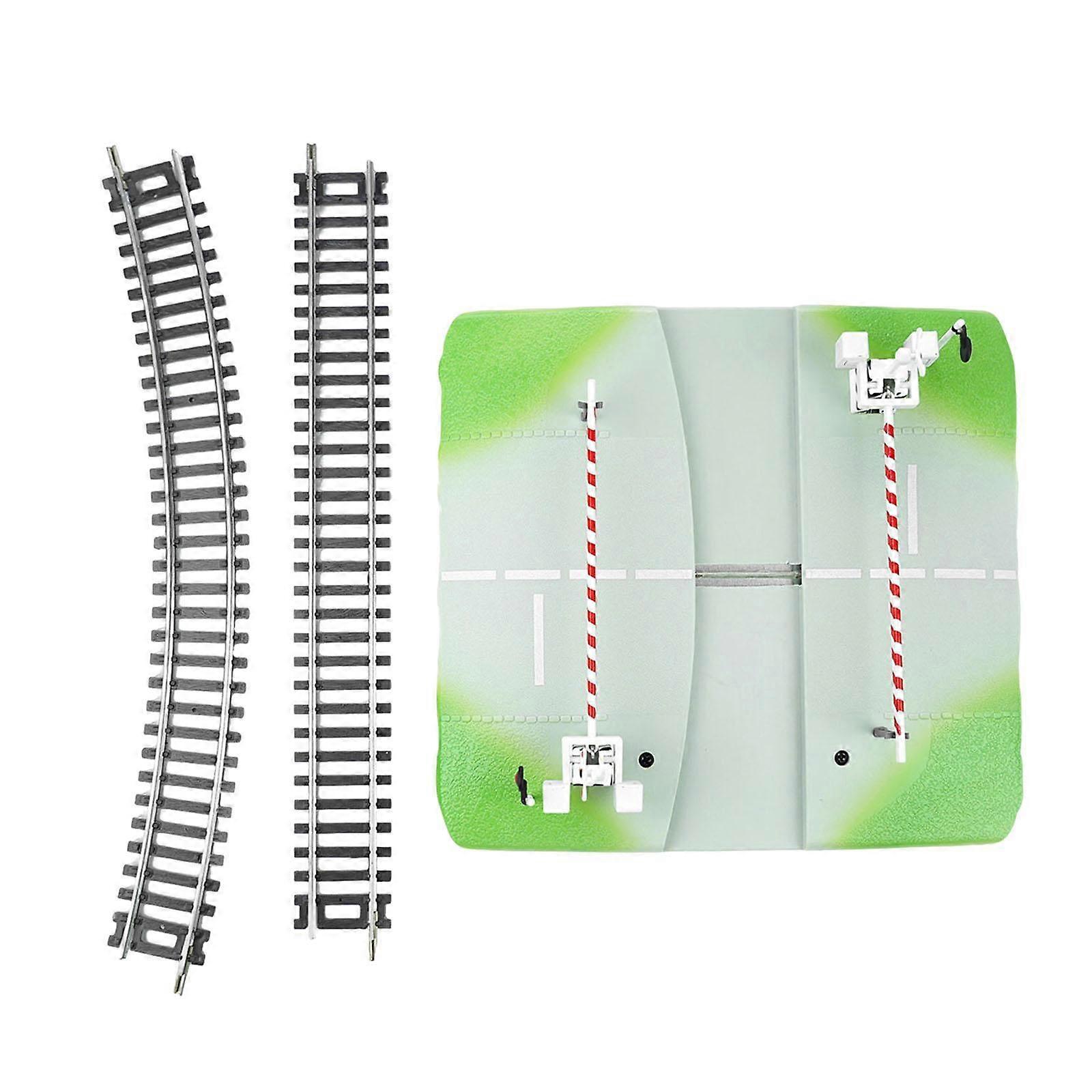 HO Scale Track Miniature Lifting Barriers Scenery Accessories Road Crossing