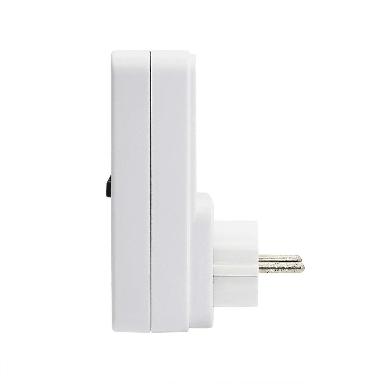 Timer Light Control Outlet Equipped with Small Sensors Programmable Socket for Automatic On Off in Various Environment Multicolor