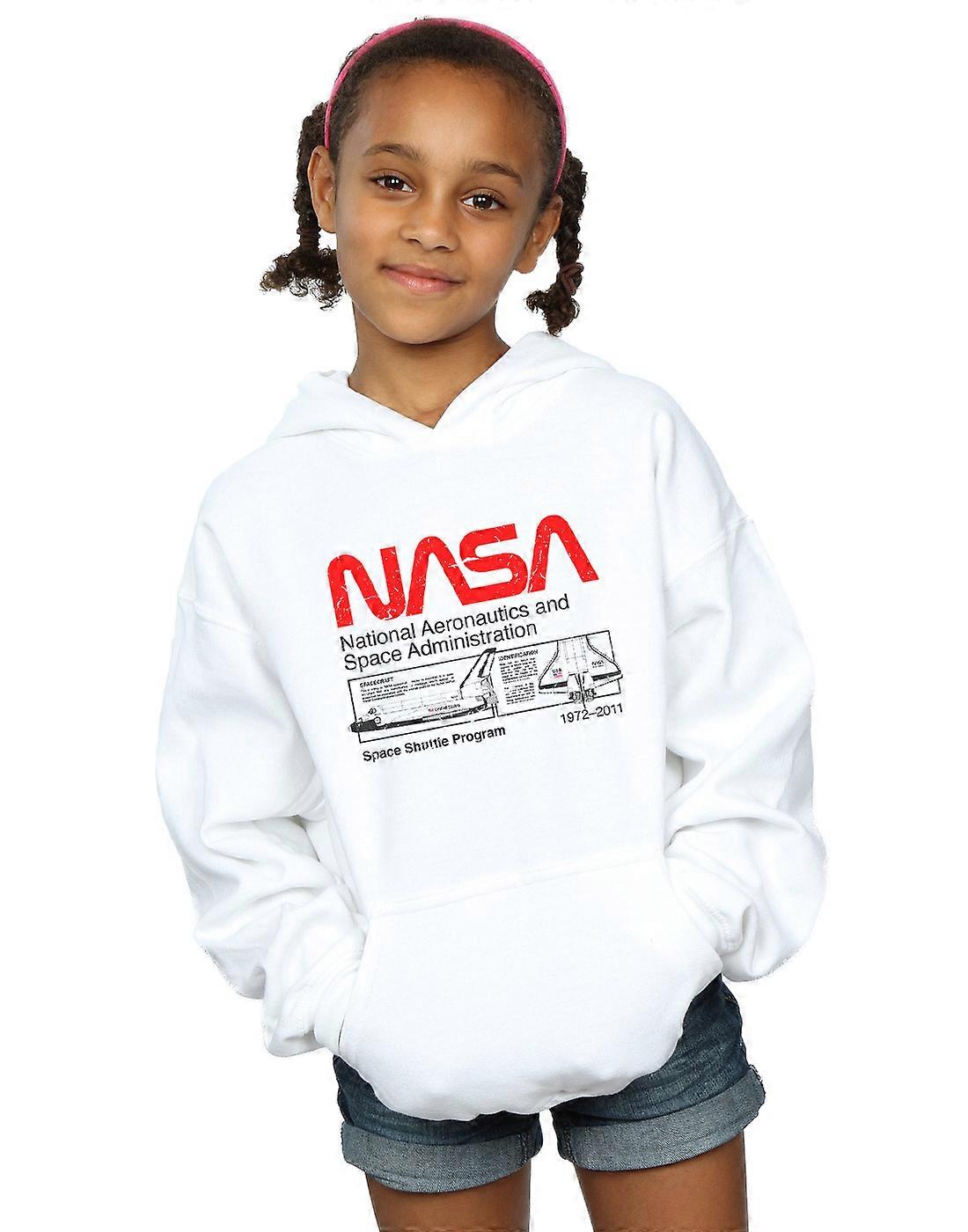 NASA meninas clássico Space Shuttle Hoodie