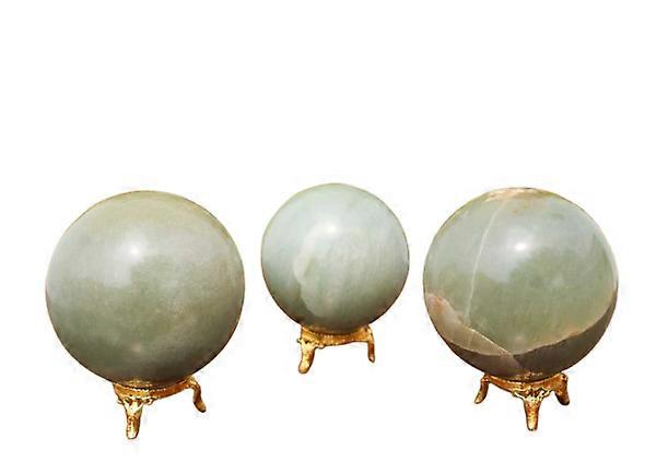 Green Aventurine Sphere with Stand