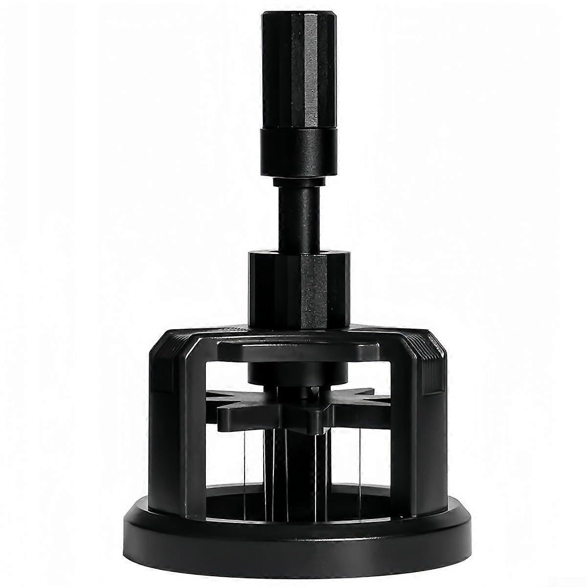 53mm Espresso Distribution Tool with Adjustable Height for Even Coffee Grounds and Flavor Extraction