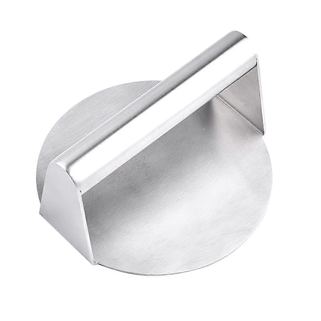 Stainless Steel Burger Press for Grill  RustProof Smash Burger Tool with Ergonomic Handle