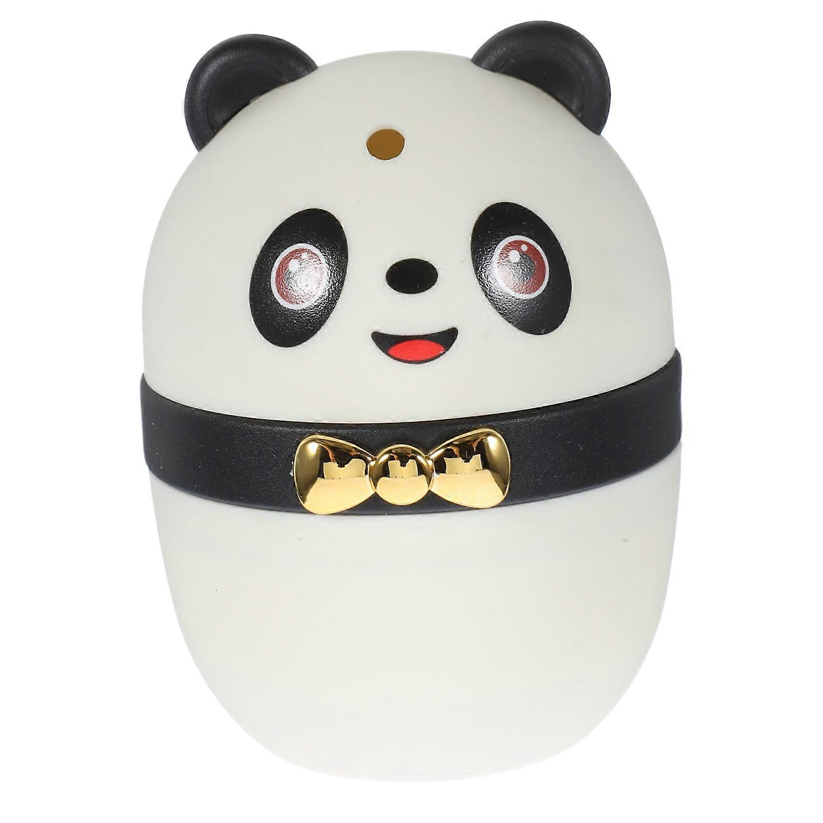 Cute Panda Toothpick Holder Automatic Press PopUp Dispenser for Kitchen Home Large Capacity