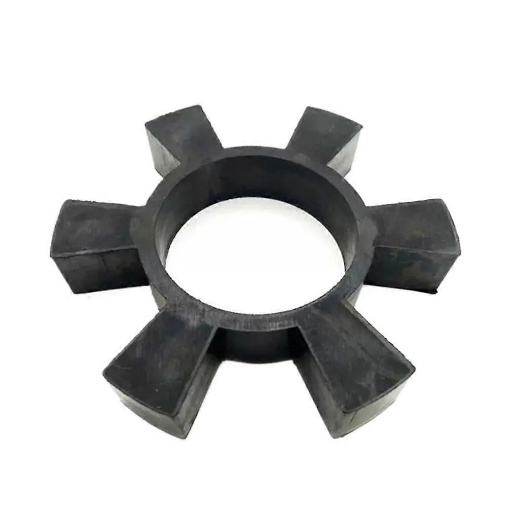 Rubber Coupling Hexagonal Impact Resistant Pad for Water Pump  Pressure Elastic Block 154x79x27mm