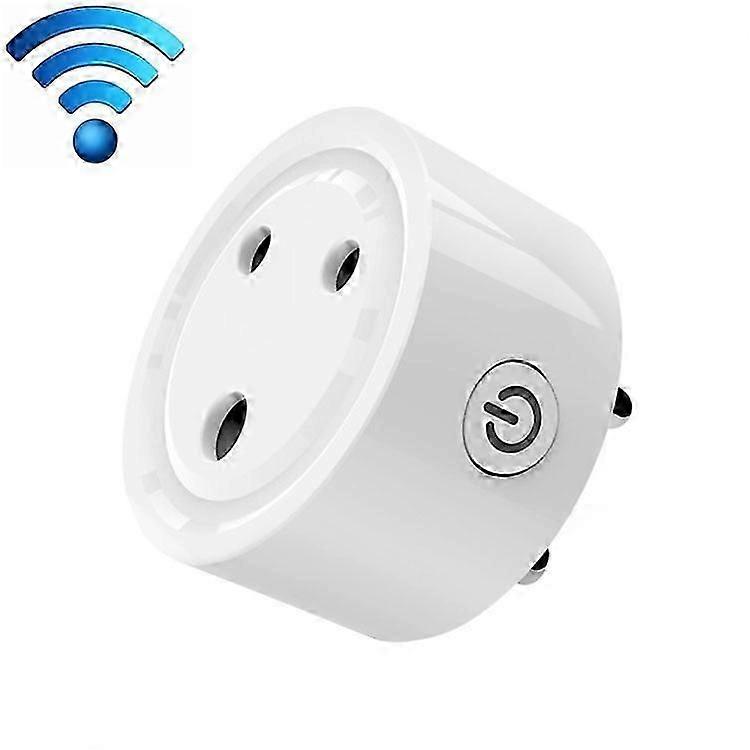 10A Mini Smart WiFi Socket, South Africa/India Plug, Alexa Compatible Remote Control Timer Switch