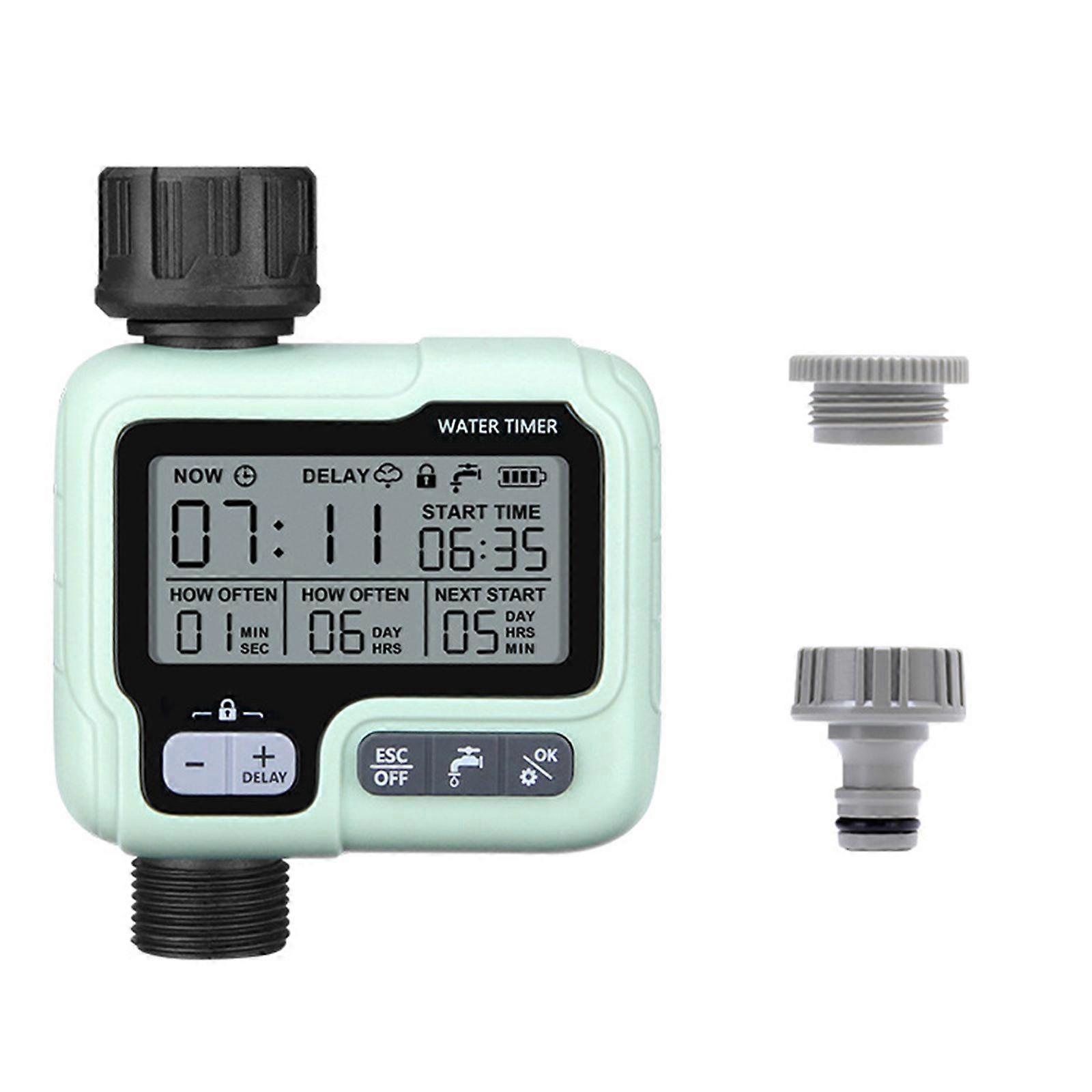 Multipurpose Automatic Irrigation Timer for Home Gardens Balconies and Potted Plant Efficient Design Multicolor