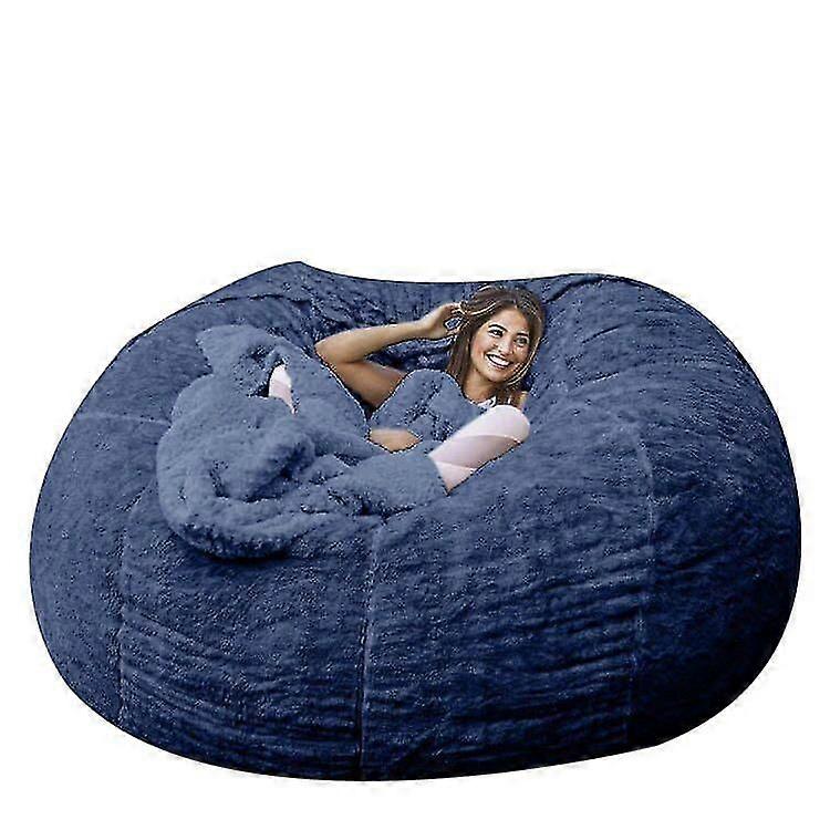 SQLX New Lazy Sofa Bean Bag Artificial Fur Bean Bag Bean Sofa HK