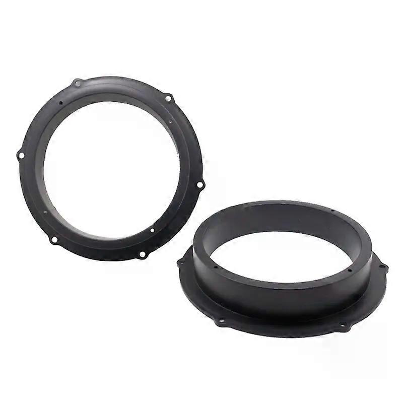 2pcs Car Speaker Mount Spacer Mat Rings Bracket Holder Dashboard Adapter