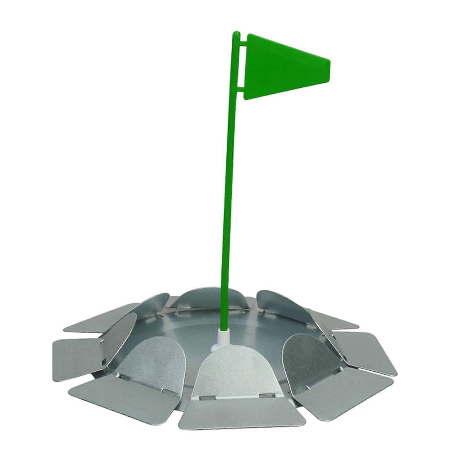 Golf Putting Cup with Flag Golf Putting Training Aid for Indoor Outdoor Practice
