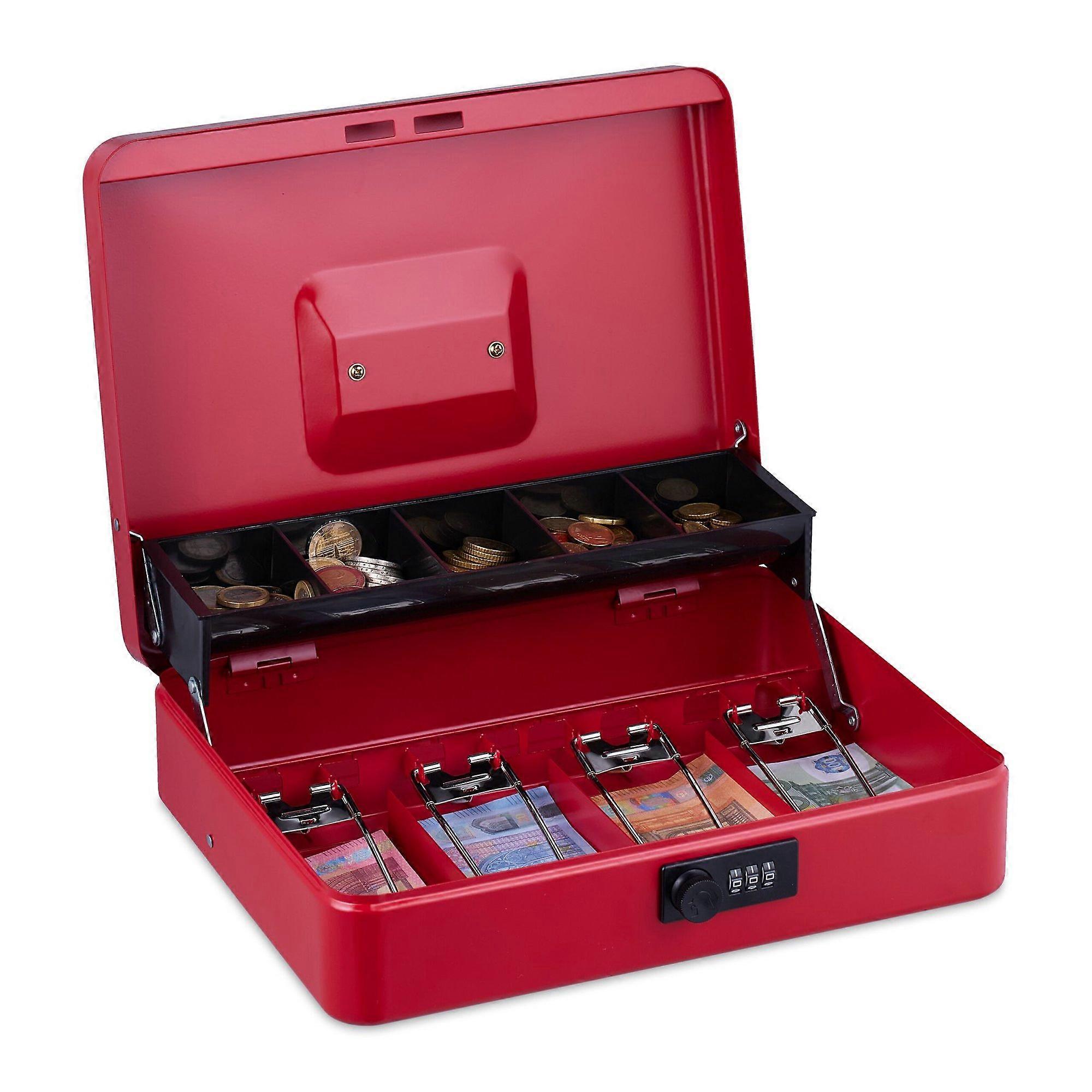 Kassalåda med nummerkombination