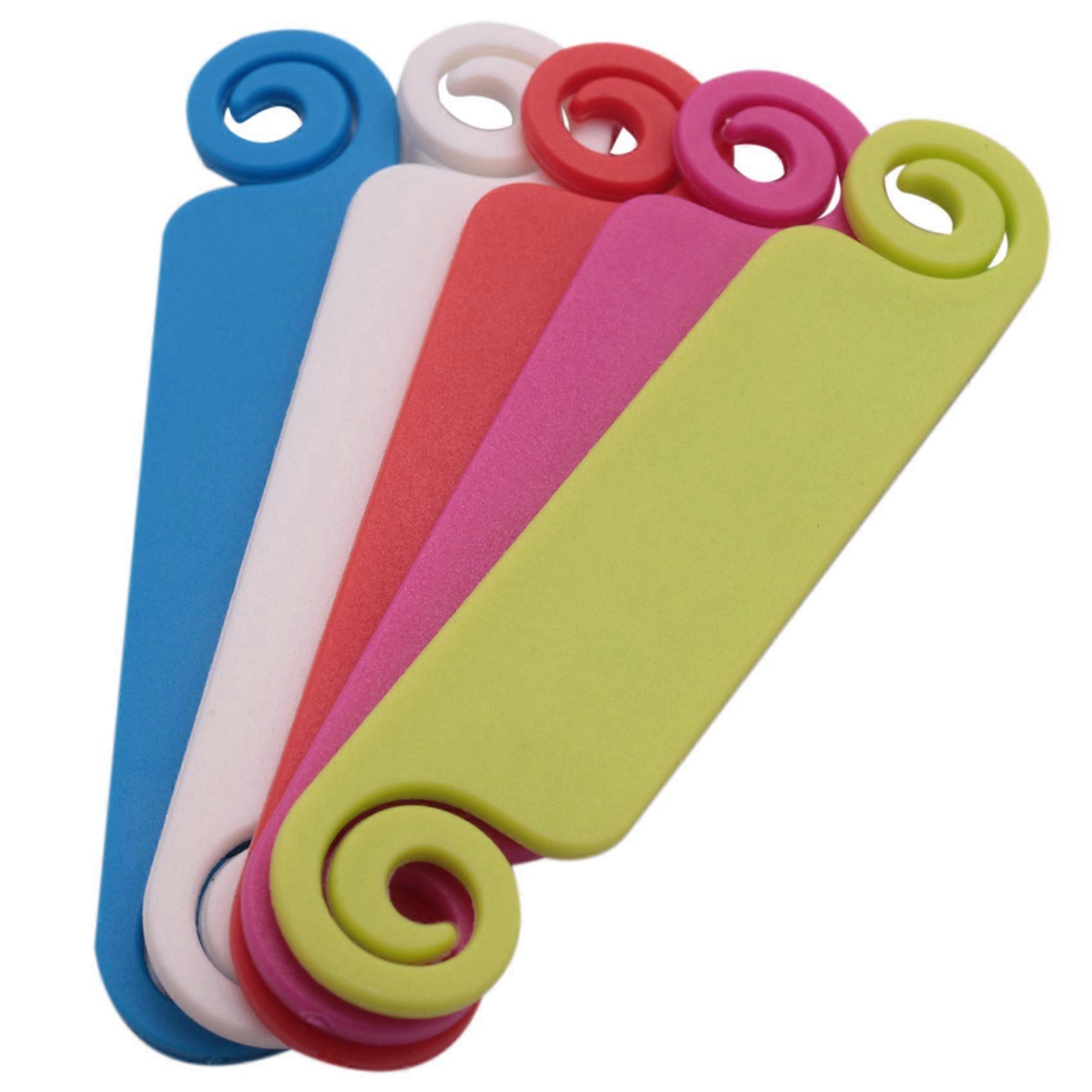 Étiquettes de câbles multicolores, 50 pièces