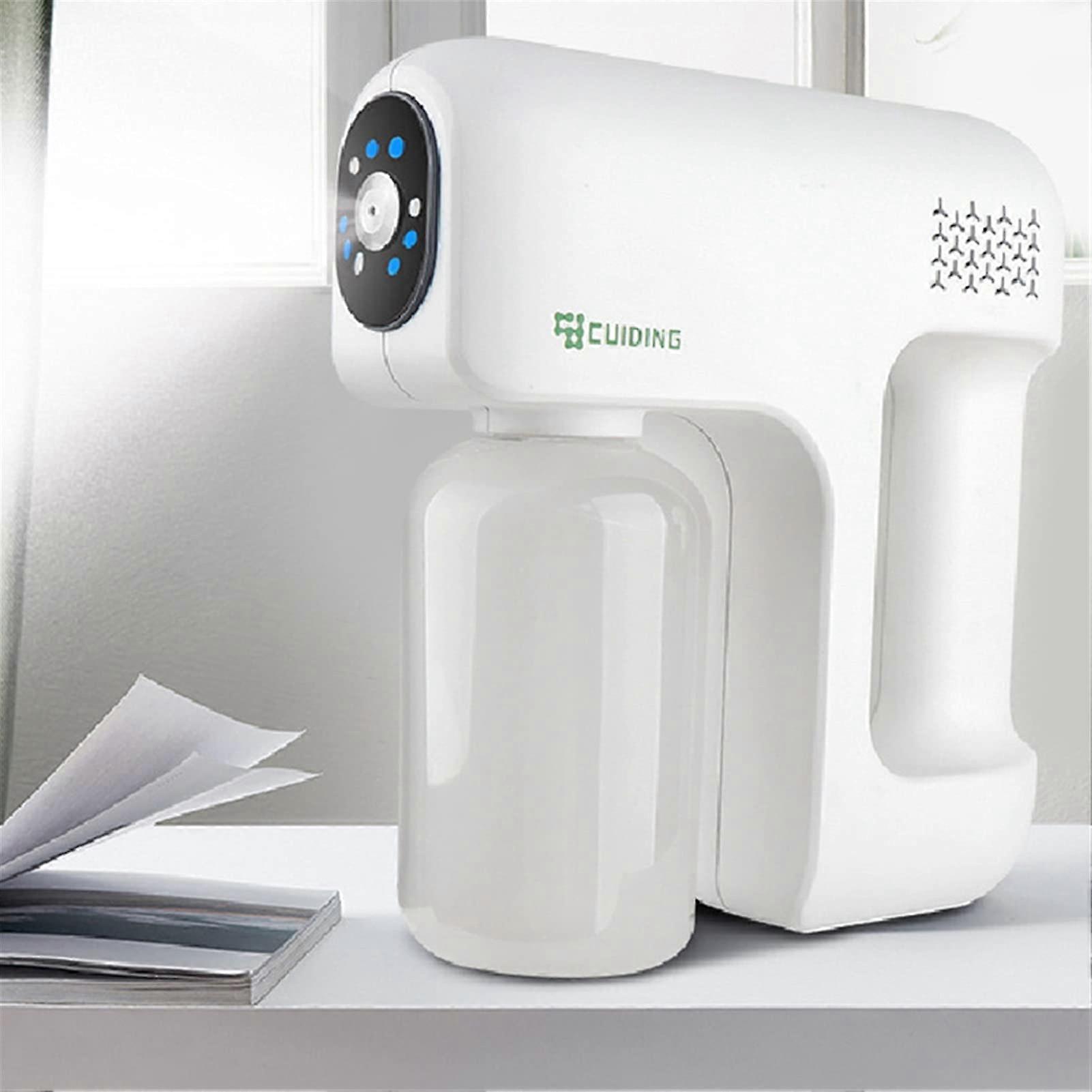 380ml Wireless Handheld Atomizer USB Rechargeable Disinfectant Sprayer White Cordless Spray Gun