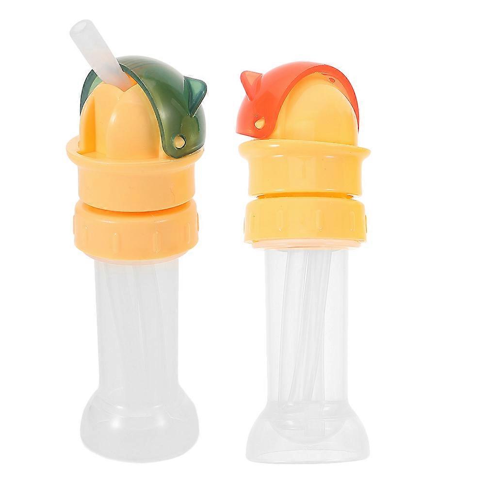 Water Bottle Caps for Kids with Antichoking Function 2Pcs Spillproof Lids