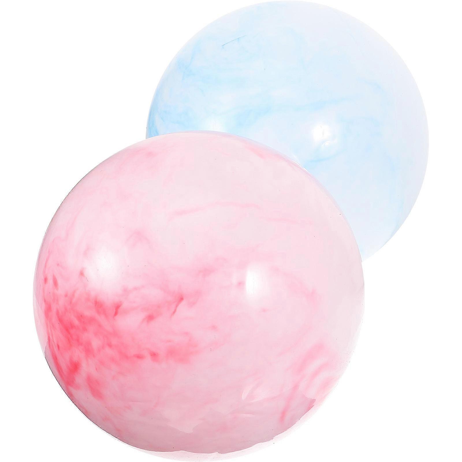 Reusable Yoga Ball Professional Pilates Ball for Core Training 2Pcs Assorted Color